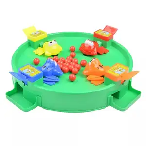 Lustige Frösche essen Bohnen Kinder Desktop-Spielzeug Interaktives Eltern spiel Puzzle Spielzeug für Kinder Erwachsene