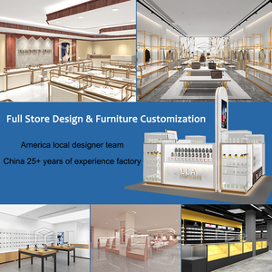 Présentoir de comptoir de bijoux intérieur moderne personnalisé en vente Mobilier de boutique pour salle d'exposition Design - Product Image 5