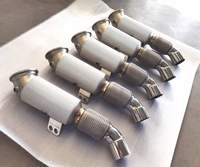 Tuyau d'échappement en acier inoxydable avec silencieux et valves pour BMW B58 3.0T M240i 340i 440i 540i X5 X6