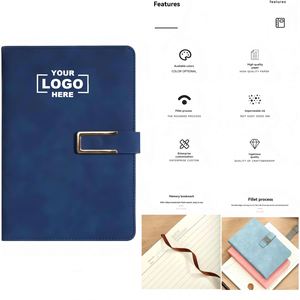 <b>Diary</b> Stationery Wholesale A5 Student <b>Notebooks</b> Leather-Covered Books Office Custom - Product Image 1