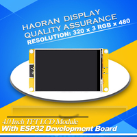 Carte de développement ESP32 WROOM 32E, écran intelligent HMI LVGL WIFI de 4,0 pouces 320x480, module TFT, interface TYPE-C, kit ESP32