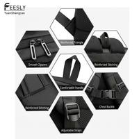 Sac à dos pour ordinateur portable antichoc multifonctionnel avec compartiment USB, en polyester durable, idéal pour le bureau - Grande Vente