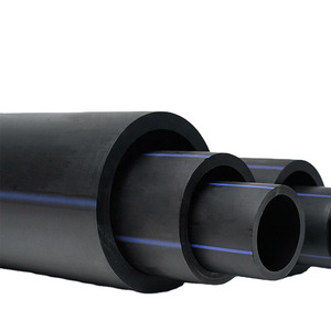 Tuyau d'eau en polyéthylène haute densité HDPE PE100 Matériau en PVC SDR26/SDR21/SDR17/SDR13.6/SDR11 Tailles <span class=keywords><strong>Tube</strong></span> <span class=keywords><strong>PE</strong></span> de De20-1200mm <span class=keywords><strong>diamètre</strong></span> - Product Image 1