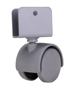 Moderne 50mm Lenk rollen 1,5 & 2 Zoll schwarze Nylon räder mit U-Stahl direkt von der großen Fabrik für Möbels chu blade - Product Image 4