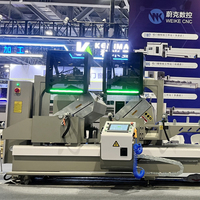 Sierra de Corte CNC WEIKE con Ángulo Arbitrario, Máquina de Corte de Aluminio, Sierra de Corte CNC de Doble Cabezal