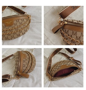 Dames <span class=keywords><strong>Louis</strong></span> Fashion Design Kleine Vierkante Schouder Messenger Tas Zomer Letters Bedrukt Brede Riem Duurzame Pu Canvas Portemonnee - Product Image 6