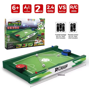 Jeu <span class=keywords><strong>de</strong></span> football <span class=keywords><strong>de</strong></span> table télécommandé pour deux joueurs, kit d'assemblage DIY, jeu <span class=keywords><strong>de</strong></span> football <span class=keywords><strong>de</strong></span> table interactif familial - Product Image 6