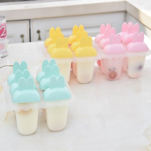 Molde para hielo con forma de conejito, 1 unidad, fácil de desmoldar, para helados caseros y helados para niños - Product Image 2
