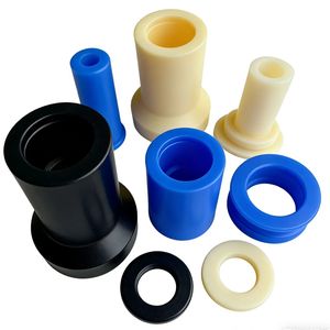 บริการงานกลึง CNC แบบกำหนดเองตามความแม่นยำระดับ OEM ชิ้นส่วนกลึง CNC แบบกำหนดเอง บริการกัดขึ้นรูปชิ้นส่วนพลาสติกไนลอน POM ABS เดลริน ชิ้นส่วนท่อพลาสติก - Product Image 2