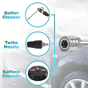 Lance de rechange pour nettoyeur haute pression de 60 pouces avec connecteur rapide 1/4 pour le lavage de voiture 150cm - Product Image 4