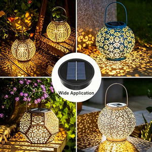 Lanterna <span class=keywords><strong>Solare</strong></span> <span class=keywords><strong>da</strong></span> <span class=keywords><strong>Giardino</strong></span> Impermeabile per Esterni, 8 Lumen, Luce Bianca Calda, IP65, Angolo di Illuminazione 360°, Sensore di Luce, Piccola Decorazione <span class=keywords><strong>da</strong></span> <span class=keywords><strong>Giardino</strong></span> Fai-<span class=keywords><strong>da</strong></span>-Te - Product Image 1
