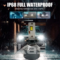 Lámpara Delantera para Auto IKAS Factory 360W 60000LM, Chip 5080 LED, Faro Delantero para Auto H1 H3 H7 H11 9005 9006 9012, Bombilla LED para Auto