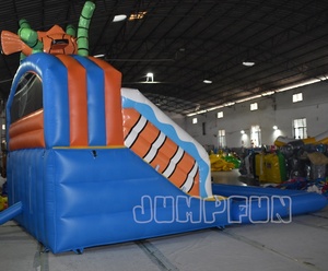 Tobogán inflable barato <span class=keywords><strong>de</strong></span> 5,8x4,3x4 metros y piscina <span class=keywords><strong>de</strong></span> agua para niños juegos <span class=keywords><strong>de</strong></span> patio <span class=keywords><strong>de</strong></span> verano inflar tobogán húmedo divertido tobogán acuático <span class=keywords><strong>de</strong></span> <span class=keywords><strong>pez</strong></span> <span class=keywords><strong>payaso</strong></span> - Product Image 4