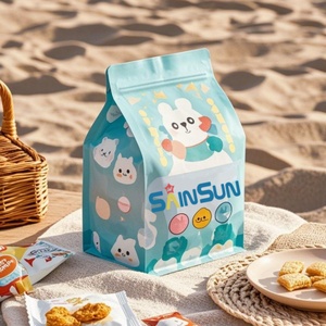 Bolsa Reutilizable con Cierre Hermético, Bolsa de Poliéster Mylar, Bolsa de Plástico para Envasado, Bolsa de Papel de Aluminio, Bolsa para Dulces, Galletas y Frutos Secos - Product Image 2
