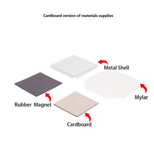 2Inch 50*50Mm 63.5*63.5Mm 2.5 Inch Rechthoek Vierkante Koelkast Magneet Maker Machine Handmatige Vierkante Knop Magneet Maken Machine - Product Image 5