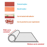 Poinçonnage de découpe en caoutchouc mousse éponge feuille haute température tampon de mousse silicone feuille de caoutchouc tampon silicone feuille de mousse de silicone