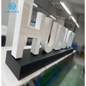 Siêu tháng ba nóng bán chữ lớn 3D LED đăng ký 3D ký bảng thư làm kim loại thư Backlit Đăng 3D Nhà sản xuất - Product Image 2