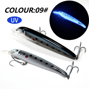 Señuelo de Pesca Láser Pro de 180 mm y 48 g para Pesca en Alta Mar, Señuelo Artificial UV Minnow para Atún, Lubina y Pesca en Agua Salada HMM03 - Product Image 4