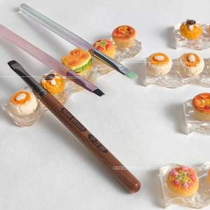 Hellokitty cosmétiques porte-stylo spécial Hamburger pain <span class=keywords><strong>tarte</strong></span> nourriture jouet résine Kt chat visage brosse avec crayon à lèvres - Product Image 4