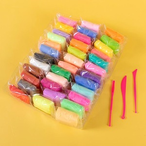 Set de 12 Colores de Arcilla de Secado al Aire, Plastilina y Slime Súper Ligeros y Suaves, los Más Populares, Seguros, para Descompresión y Educación - Product Image 4
