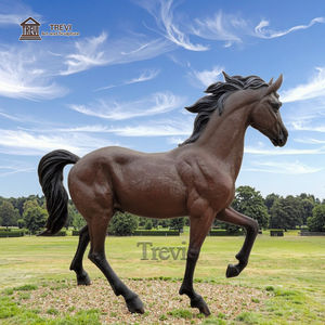 Escultura de Caballo Árabe en Bronce Fundido, Precio de Fábrica TREVI China, para Decoración de Granjas <span class=keywords><strong>y</strong></span> Exteriores - Product Image 2