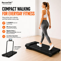 Caminadora Universal de 110v con Inclinación, Equipo de Gimnasio en Casa para Entrenamiento Diario, Equipo de Cardio para Ejercicio en Casa
