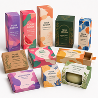 Boîte de présentation de luxe SHINY avec vernis UV sélectif et pelliculage mat, en carton 400 g/m², avec doublure en mousse, enveloppes/autocollants personnalisés pour articles haut de gamme
