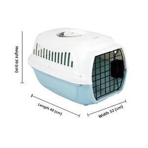 Cage portable en plastique <span class=keywords><strong>pour</strong></span> animaux de compagnie, étui à fermeture à bouton <span class=keywords><strong>pour</strong></span> élevage de <span class=keywords><strong>chats</strong></span> et lapins, vente en gros de modèles transfrontaliers - Product Image 1