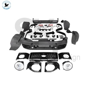 Suministro de fábrica Nueva condición 2020 W463A Parachoques de coche W464 G63 Kit de carrocería Clips Conversión de actualización para <span class=keywords><strong>Mercedes</strong></span> Clase G <span class=keywords><strong>G350</strong></span> G500 - Product Image 1