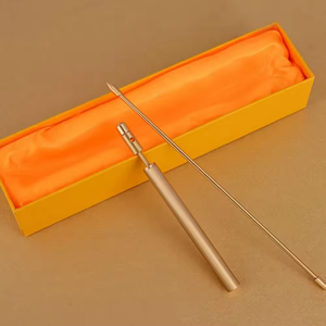 2 baguettes de radiesthésie en cuivre, outil de rotation flexible amélioré, baguettes de radiesthésie en cuivre massif et en laiton pour la détection de l'or et de l'eau - Product Image 6