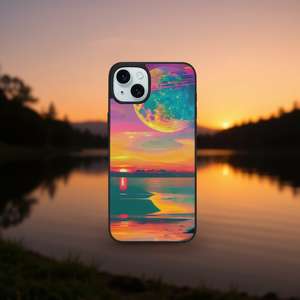 Coque de téléphone personnalisée avec paysage naturel pour iPhone 15 Pro Max avec protection double objectif caméra - Product Image 2