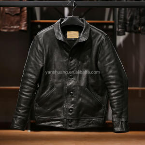 Giacche di <span class=keywords><strong>pelle</strong></span> di capra Casual di alta qualità, - Product Image 3