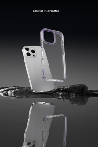 <span class=keywords><strong>Nouvelle</strong></span> arrivée Coloré Bordure Téléphone é<span class=keywords><strong>tui</strong></span> pour iphone 16 Plus Antichoc Transparent Couverture de Téléphone Pour iphone 16 15 14 13 12 11 - Product Image 6