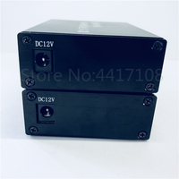 1 par 10/100M 1 BNC a Rj45 Puerto IP extensor CCTV HD IP Video Extender EOC esclavo Ethernet sobre Coaxial hasta 2KM