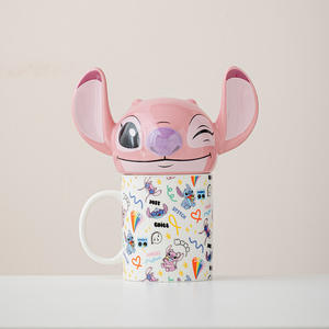 Taza <span class=keywords><strong>de</strong></span> Café <span class=keywords><strong>de</strong></span> Cerámica con Diseño <span class=keywords><strong>de</strong></span> <span class=keywords><strong>Stitch</strong></span> <span class=keywords><strong>de</strong></span> Dibujos Animados, Diseño 3D <span class=keywords><strong>de</strong></span> Cabeza <span class=keywords><strong>de</strong></span> Ángel <span class=keywords><strong>de</strong></span> <span class=keywords><strong>Stitch</strong></span>, 350 ml, Grande, Creativa, para Navidad, Año Nuevo, Día <span class=keywords><strong>de</strong></span> San Valentín - Product Image 6