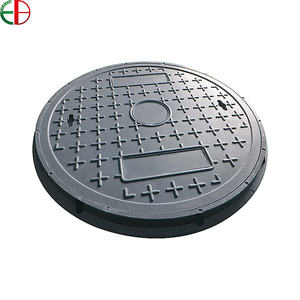 EN124 D400 장식적인 맨홀 덮개, 잔디 맨홀 덮개, 손잡이 EB16003 를 가진 Lockable 맨홀 덮개 - Product Image 2