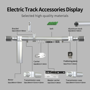 Kyok cơ giới Rèm theo dõi New Arrival Wifi điều khiển động cơ hình trụ điều khiển rèm theo dõi cho bán buôn - Product Image 4