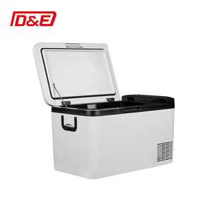 Refrigerador de Coche Multifuncional de Plástico de Alta Calidad de 25L, 55W, 12V/24V, Compresor de Doble Zona, Enfriador y Calentador Recargable para Automóviles - Product Image 4