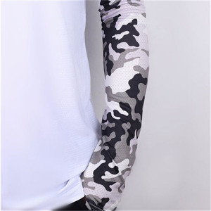 2024 Custom Logo Design Printing Multifunctional Polyester Silk Sports Arm <b>Gloves</b> for Golf Driving - Product Image 2
