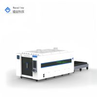 Machine de découpe laser à fibre automatique haute vitesse Cypcut avec double plateforme d'échange pour acier au carbone, acier inoxydable, laiton, aluminium et autres métaux