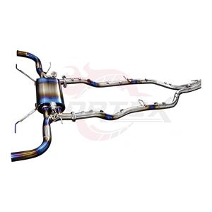 Tuyau d'échappement à valve en titane bleu à haut débit Vortex pour Aston Martin Rapide 6.0 V12, sonorité sportive profonde, kit de réglage sans drone inclus - Product Image 3
