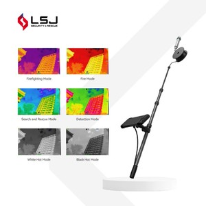 Caméra de recherche PTZ à 360 degrés Earthquake LSJ-C-E 1080P HD Détecteur de vie 3,5 m avec perche rétractable Garantie 1 an 8 pouces - Product Image 2