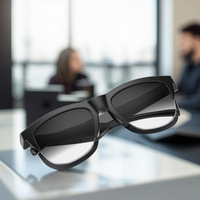Auriculares Inalámbricos Estéreo F02, Carga Tipo-C, Resistentes al Agua IPX-4, Diseño con Cambio de Color, Llamadas Telefónicas, Música, Gafas Inteligentes