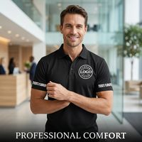 Polos Premium Transpirables 100% Algodón con Bordado Personalizado para Hombre y Mujer, Ideales para Eventos Corporativos de Golf con Logotipos