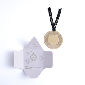 Popular Customize Box Corrosion Round Shape <b>Bookmark</b> with Black Ribbon - Product Image 1