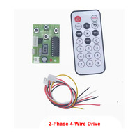 BringSmart SR1218-10BYS 2 phases 4 fils Double arbre engrenage en métal Brushless moteur à engrenage à vis sans fin 5v avec boîte de vitesses et contrôleur