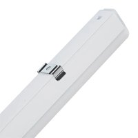 Luminaire LED sous-armoire Beghelli 172 cm avec couvercle en plastique blanc pour éclairage de cuisine