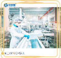 Vente chaude Ligne de production automatique d'eau de source Usine d'eau minérale Machines de remplissage de bouteilles d'eau Boissons jus Machine de remplissage et de mise en bouteille
