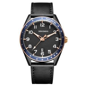 Montres mécaniques automatiques sur mesure de la marque WINGMAN, tachymètre, lunette superluminescente, matériau C1/C3 - Product Image 6