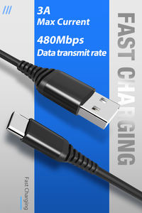 <span class=keywords><strong>Cable</strong></span> <span class=keywords><strong>USB</strong></span> Tipo <span class=keywords><strong>C</strong></span> de 1M 2M, <span class=keywords><strong>Cable</strong></span> <span class=keywords><strong>USB</strong></span> Tipo <span class=keywords><strong>C</strong></span> de Carga Rápida para Xiaomi, Samsung, Huawei, <span class=keywords><strong>Cable</strong></span> de Datos <span class=keywords><strong>USB</strong></span> <span class=keywords><strong>C</strong></span> - Product Image 2